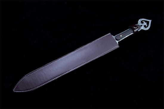 Longquan sword handmade forging modern integrated Han sword body collectible blade film and television sword collection process