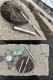 Tea knife and tea needle tea ceremony tool high -end pry tea knife tool eighteen mini blade decorative ornaments