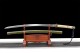 Foreign trade explosion spring steel forging single slot boutique long-style antique knife command knife collectible blade 376-432