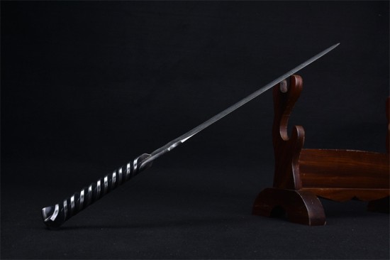 Longquan City Sword Handmade Forging Together Bottom Sword Film Television Han Sword Defense Cold Weapon Long Sword Craft
