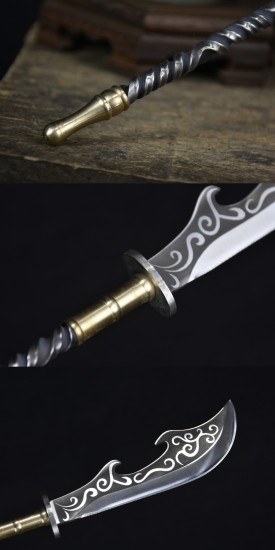 Longquan forging tea knife pure handmade tea needle ax steel Pu'er tea sword accessories accessories black tea collection