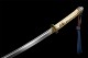 Foreign trade explosion spring steel forging single slot boutique long-style antique knife command knife collectible blade 376-432