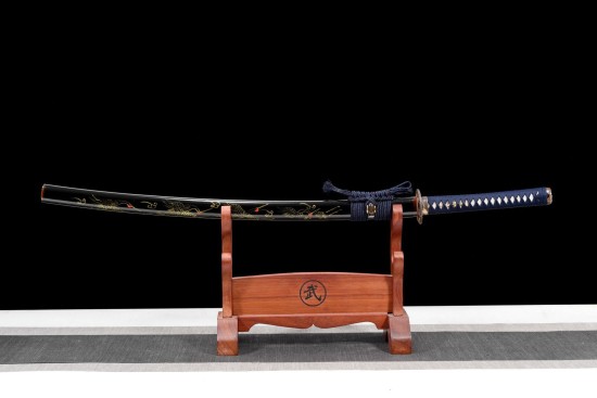 Longquan City Sword Master-made handmade self-made thousand-layer steel forging Japanese imitation sword command sword 376-432