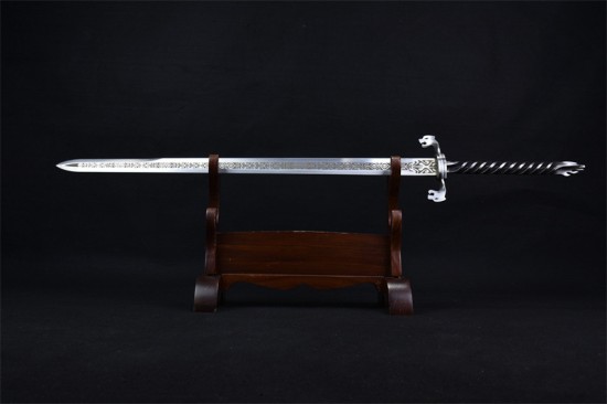 Longquan Six-Sided Tang Sword - Hand Forged