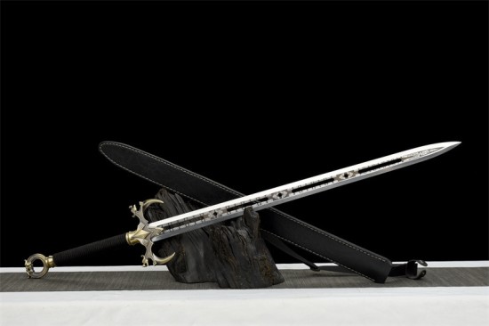 Longquan sword handmade forging one -in -one six -faced Tang sword collectible blade Western sword long sword craftsmanship baby sword