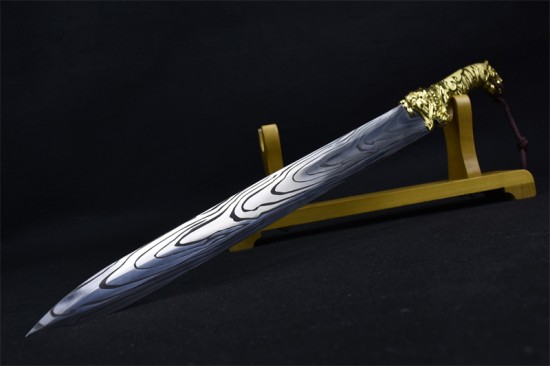 Longquan sword handmade forging integrated sword film film and television anti -collectible blade stainless steel decorative craft