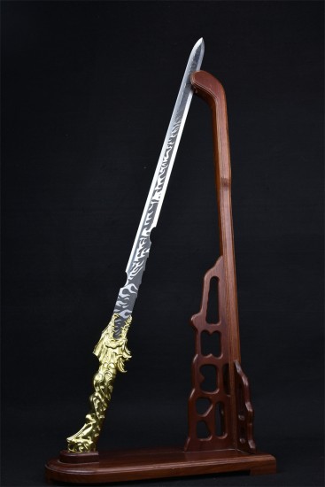 Longquan Sword Handmade Forging Stainless Steel Sword Film, Sword Sword Anti -Cold Weapon Cold Sword Crafts