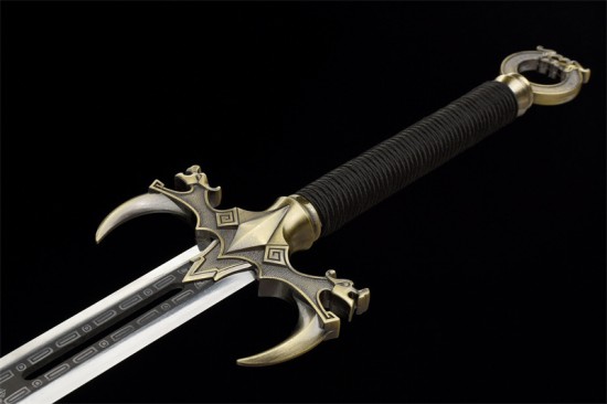 Longquan sword handmade forging one -in -one six -faced Tang sword collectible blade Western sword long sword craftsmanship baby sword