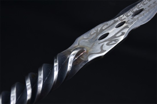 Longquan sword handmade forging stainless steel all -in -one Tang sword film and television sword collectible blade hard sword crafts