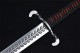 Longquan Sword Handmade Forging Stainless Steel Ring Sword Film and Television Long Sword Cold Weapon Samurai Sword Article