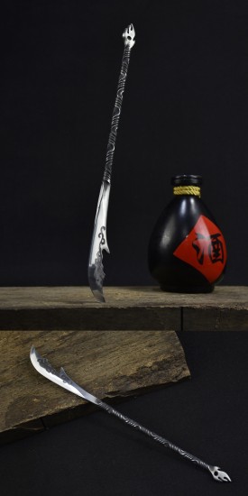 One -in -one Longquan Tea Knife Handmade Tea Knife Stainless Steel Pu'er Tea Knife Black Tea Knife Accessories Guma Tea Kung Fu Tea Steel