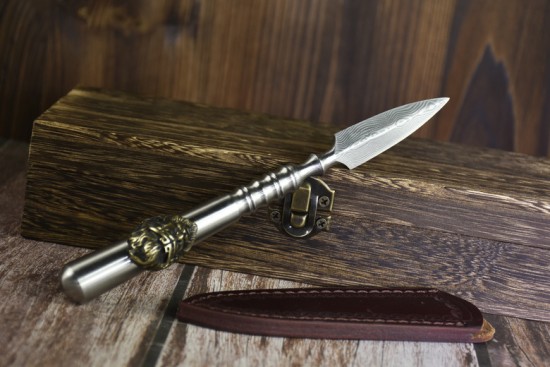 Longquan Stainless Steel Pattern Steel Tea Knife Tea Knife Black Tea Cake Pu'er Tea Box Tea Capture
