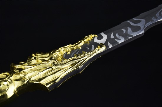 Longquan Sword Handmade Forging Stainless Steel Sword Film, Sword Sword Anti -Cold Weapon Cold Sword Crafts