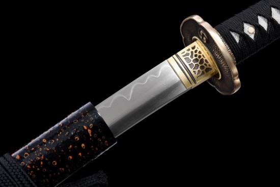 Longquan City Sword and Bai Steel Folding Forging Turbus Blade Blade Mid-style Japanese imitation knife command 376-432