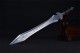 Longquan sword handmade forging integrated stainless steel sword film television Han sword body anti -body collectible blade crafts