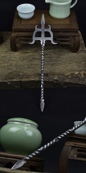 Tea Needle Tea Knife Pu'er Black Tea Stainless Steel Tea Steel Accessories Tea Tools Mini Eighteen Class Eighteen Class blades
