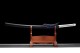 Longquan City Sword Manganese Steel forging Pushing Pushing Bai Double Line long Japanese-style imitation knife command knife 376-432