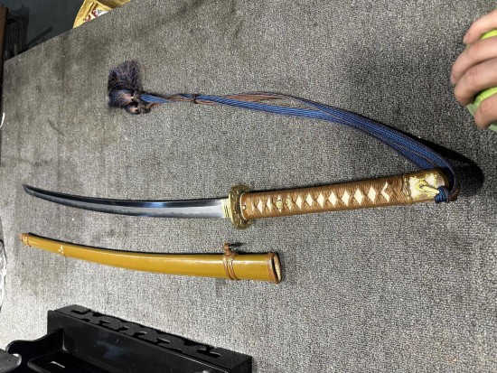 Samurai Tanto 08 - Traditional Japanese Short Sword