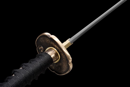 Longquan City Sword and Bai Steel Folding Forging Turbus Blade Blade Mid-style Japanese imitation knife command 376-432