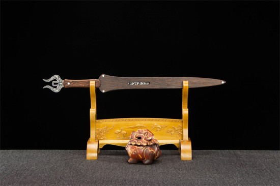 Longquan sword handmade forging all -in -one modern six -faced Han sword collectible blade defense short sword craft sword