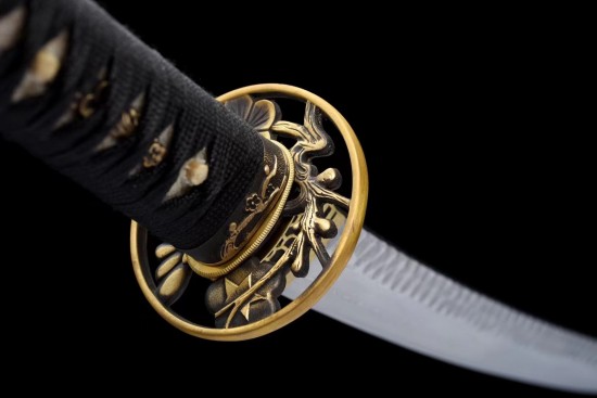 Longquan City Sword Hundred Refined Labor Tattoo Drinks Pure Copper Settles Short Japanese Knife Command 376-432