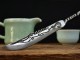 One -in -one tea knife Longquan tea knife handmade stainless steel Pu'er tea knife black tea channel accessories Guma tea knife kung fu tea set
