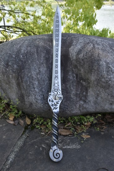 Longquan sword handmade forging one -piece six -faced Han sword film sword collectible blade long sword collection artwork
