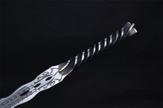 Longquan sword handmade forging stainless steel all -in -one Tang sword film and television sword collectible blade hard sword crafts