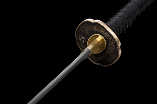 Longquan City Sword and Bai Steel Folding Forging Turbus Blade Blade Mid-style Japanese imitation knife command 376-432