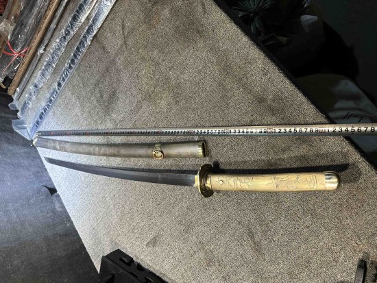 Samurai Tanto 10 - Traditional Japanese Short Sword
