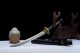 Longquan City Sword Hundred Refined Labor Tattoo Drinks Pure Copper Settles Short Japanese Knife Command 376-432