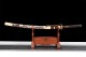 Longquan City Sword Hundred Refine Tattipure Forging Copper Basic Blue Japanese Research Sword Command Knife 376-432