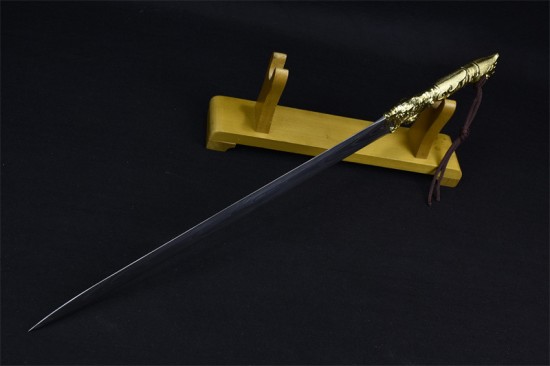 Longquan sword handmade forging integrated sword film film and television anti -collectible blade stainless steel decorative craft