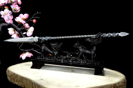 Longquan tea knife eighteen small blade micro blade integrated torsional metal small blade decorative pry tea knife