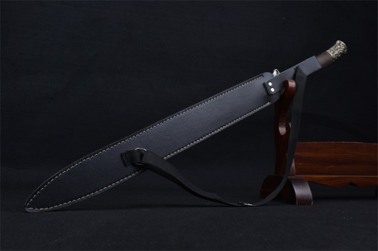 Longquan City Sword Handmade Forging Together Sword Film and Television Long Sword Defense Cold Weapon Tang Sword Crafts