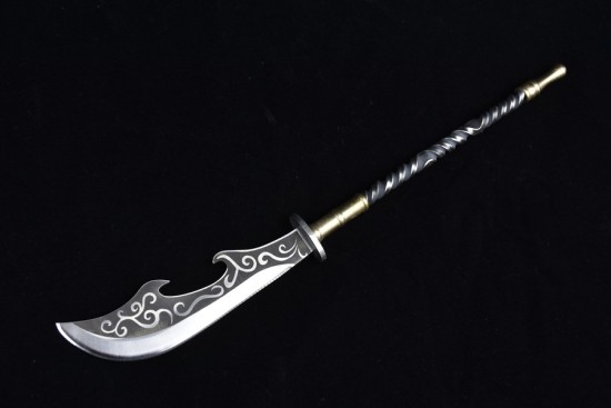 Longquan forging tea knife pure handmade tea needle ax steel Pu'er tea sword accessories accessories black tea collection