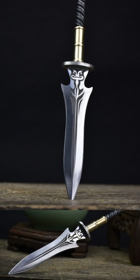 Pu'er tea knife stainless steel tea needle tea cone pry tea accessories tool kung fu tea knife mini blades