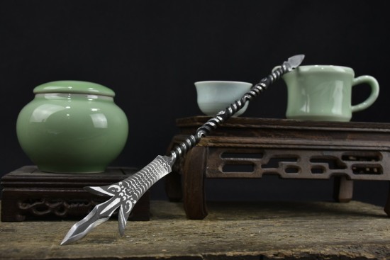 Longquan Handmade Tea Sword Blade Blade Tea Caper Tea Ceremony Accessory Pu'er Prill Tea Special Tea Special Tea Special