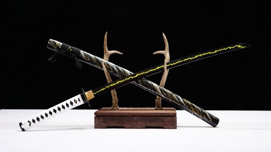 Longquan sword retro manganese steel forging special crafts, vehicle all-in-one long command knife 376-432