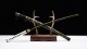 Longquan sword retro manganese steel forging special crafts, vehicle all-in-one long command knife 376-432