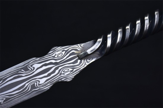 Longquan City Sword Handmade Forging Together Bottom Sword Film Television Han Sword Defense Cold Weapon Long Sword Craft