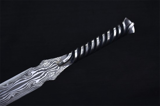 Longquan City Sword Handmade Forging Together Bottom Sword Film Television Han Sword Defense Cold Weapon Long Sword Craft