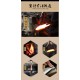 Bronze micro -blade eighteen blades to play with tea knife manganese steel accessories to mini youth blades