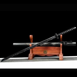 Chinese long knife 001 black cloud