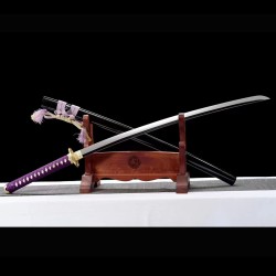 katana 011 Mirror Purple Warrior High speed steel