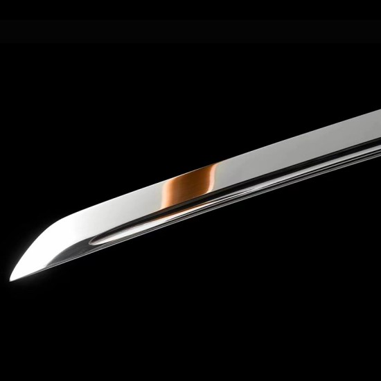 Sword Japanese -style mirror grinding handmade forging command sword outdoor outdoor anti -body cold weapon