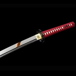 Sword Japanese -style mirror grinding handmade forging command sword outdoor outdoor anti -body cold weapon