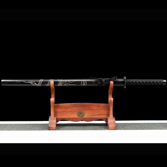Chinese long knife 001 black cloud