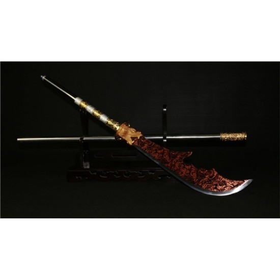 Sword Guan Gong Da Dao Guan Yu Dao Qinglong Yueyue Sword Eighteen Weapon Big Sword and Dajiao Sword Guan Gong Da Dao Guan Yu Dao Qinglong Yueyue Sword Eighteen Weapon Big Sword and Dajiao