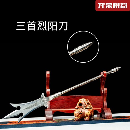 Sword eighteen weapon red gimbing guns, long guns, common knife martial arts practice guns